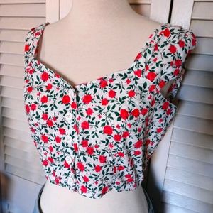 Floral Crop Top